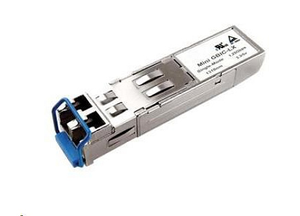 SFP transceiver 1,25Gbps, 1000BASE-LX, SM, 10km, 1310nm (FP), LC dup., 0 až 70°C, 3,3V, DMI, Cisco komp. SFP transceiver 1,25Gbps, 1000BASE-LX, SM, 10km, 1310nm (FP), LC dup., 0 až 70°C, 3,3V, DMI, Cisco komp.
