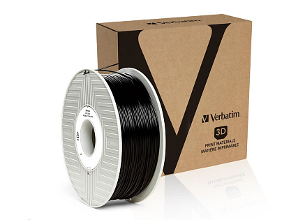 VERBATIM 3D Printer Filament ABS 1.75mm, 404m, 1kg black (55010 OLD)