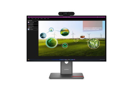 LENOVO LCD P27Q-40 + MC60 - 27",IPS,matný,16:9,2560x1440,178/178,4ms,350cd/m2,1500:1,HDMI,DP,USB-C,USB Hub,VESA,Pivot LENOVO LCD P27Q-40 + MC60 - 27",IPS,matný,16:9,2560x1440,178/178,4ms,350cd/m2,1500:1,HDMI,DP,USB-C,USB Hub,VESA,Pivot