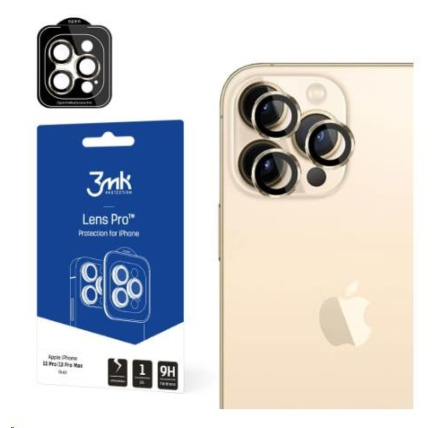 3mk Lens Protection Pro pro Apple iPhone 15 Pro Max, Dark Gold 3mk Lens Protection Pro pro Apple iPhone 15 Pro Max, Dark Gold