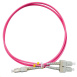 Duplexní patch kabel MM 50/125, OM4, SC-SC, LS0H, 5m