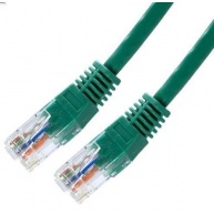 Patch kabel Cat6, UTP - 0,25m, zelený