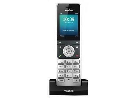 Yealink W56H IP DECT ručka pro W60P, W56P, W52P, 2,4" 240x320 barevný LCD, 6 prog.tl. Yealink W56H IP DECT ručka pro W60P, W56P, W52P, 2,4" 240x320 barevný LCD, 6 prog.tl.