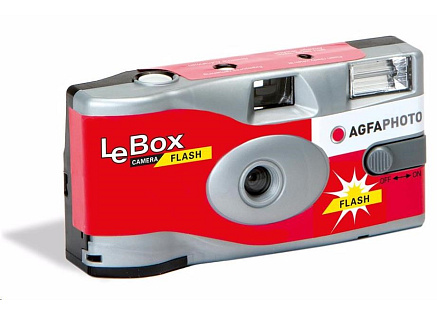 Agfaphoto LeBox Flash 400/27 - jednorázový analogový fotoaparát