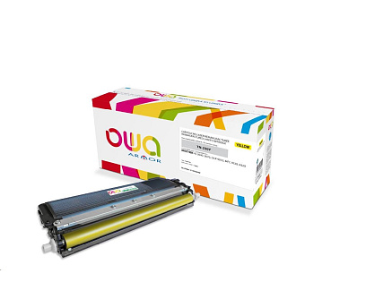OWA Armor toner pro BROTHER HL 3040, 3070, DCP 9010, MFC9120, 9320, 1400 Stran, TN230Y, žlutá/yellow (TN-230Y)