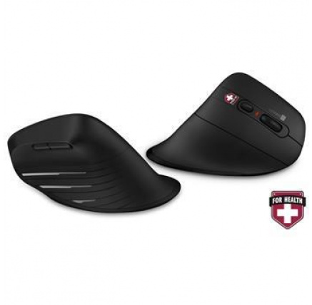 CONNECT IT FOR HEALTH Verti TriMode ergonomická vertikální myš, bezdrátová, černá