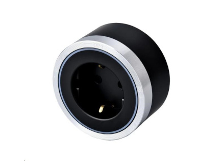 Viking zásuvkový modul A40, zásuvka 230 V, stříbrno-černá