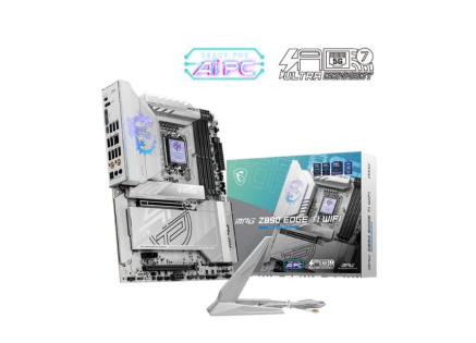 MSI MB Sc LGA1851 MPG Z890 EDGE TI WIFI, Intel Z890, 4xDDR5, 1xHDMI, 2xUSB4, WI-FI