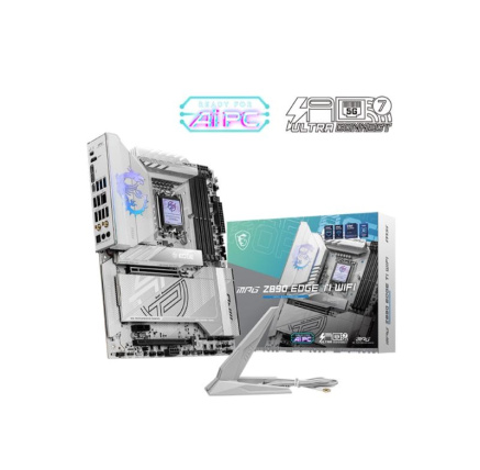 MSI MB Sc LGA1851 MPG Z890 EDGE TI WIFI, Intel Z890, 4xDDR5, 1xHDMI, 2xUSB4, WI-FI