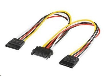 PREMIUMCORD Kabel SATA napájecí k HDD rozdvojka 2x SATA PREMIUMCORD Kabel SATA napájecí k HDD rozdvojka 2x SATA