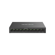 MERCUSYS switch MS110CP (8x100Mb/s,2xGbE,8xPoE+,65W,fanless)