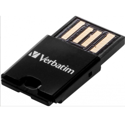 VERBATIM Tablet microSDHC C10/U1 with USB reader 16GB (R:45MB/s, W:10MB/s)