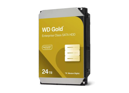 WD GOLD WD241KRYZ 24TB, SATA III 3.5", 512MB 7200RPM, 291MB/s, CMR, Enterprise WD GOLD WD241KRYZ 24TB, SATA III 3.5", 512MB 7200RPM, 291MB/s, CMR, Enterprise