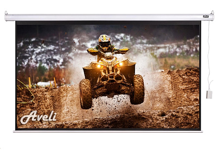 Elektrické projekční plátno AVELI, 532x299 (16:9) 240"