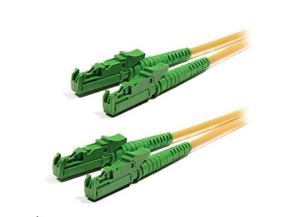 Duplexní patch kabel SM 9/125, OS2, E2000(APC)-E2000(APC), LS0H, 10m