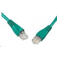 Solarix Patch kabel CAT5E UTP PVC 7m zelený snag-proof C5E-114GR-7MB