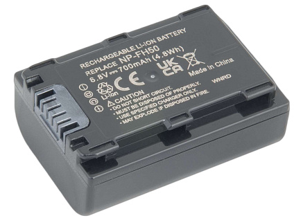 AVACOM baterie Sony NP-FH30, FH40, FH50 Li-Ion 6.8V 700mAh 4.8Wh AVACOM baterie Sony NP-FH30, FH40, FH50 Li-Ion 6.8V 700mAh 4.8Wh