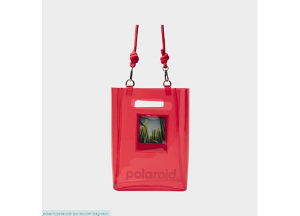 Polaroid TPU Bucket Bag Red