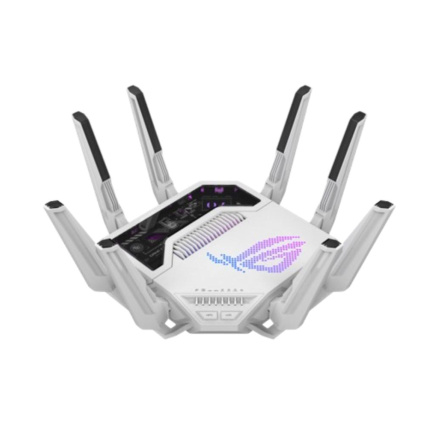 ASUS ROG Rapture GT-BE19000AI, WiFi7 Extendable Router, AiMesh, 2x WAN/LAN, 5x LAN, 2x USB