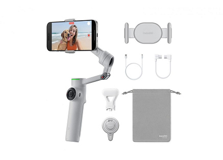 Insta360 Flow 2 Pro Creator Kit stabilizátor, šedá Insta360 Flow 2 Pro Creator Kit stabilizátor, šedá