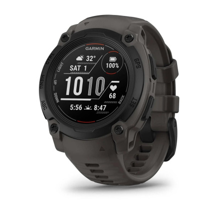 Garmin Instinct E – 40 mm, Black s charcoal páskem