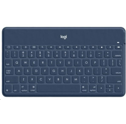 Logitech Bluetooth Keyboard Folio Keys-To-Go, UK - International, Classic Blue, Apple