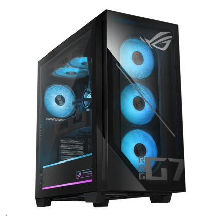ASUS PC ROG GM700 (GM700TZ-R9800X111W), R7 9800X 3D, 58L, 32GB, 2TB SSD, Radeon+RTX 5070Ti, W11 Home, Black ASUS PC ROG GM700 (GM700TZ-R9800X111W), R7 9800X 3D, 58L, 32GB, 2TB SSD, Radeon+RTX 5070Ti, W11 Home, Black