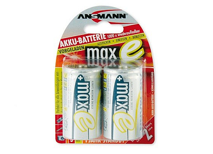 Baterie - Ansmann maxE Mono NiMH 2x D 8500mAh