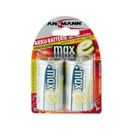 Baterie - Ansmann maxE Mono NiMH 2x D 8500mAh Baterie - Ansmann maxE Mono NiMH 2x D 8500mAh