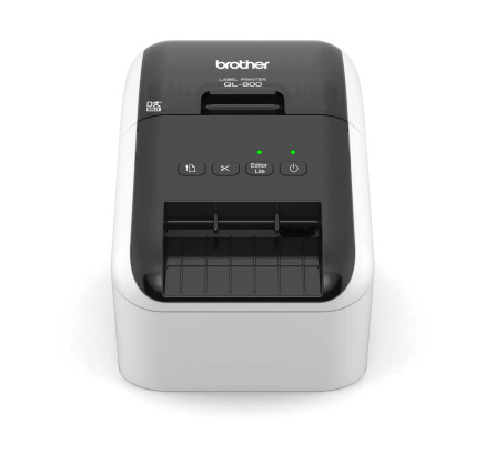 BROTHER tiskárna štítků QL-800 - 62mm, termotisk, USB, Profi. Tiskárna Štítků / po dokoupení DK-22251 tisk červeně /