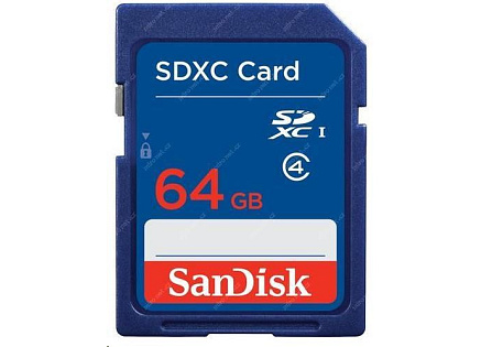 SanDisk SDXC karta 64GB (Class 4) SanDisk SDXC karta 64GB (Class 4)