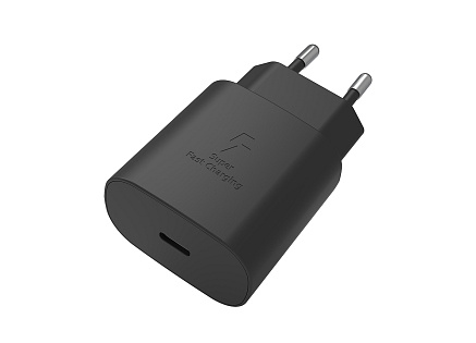 WG - Síťová nabíječka 1x USB-C, PD PPS 25W, černá