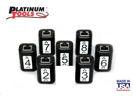 Platinum Tools TT208 - set 7ks přijímačů data/telefon ID# 2-8 pro CB300 a NP700