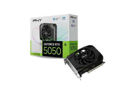 PNY VGA Nvidia GeForce RTX 5050 8GB Single Fan, RTX 5050, 8GB GDDR6, 3xDP, 1xHDMI