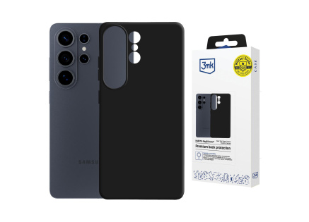 3mk ochranný kryt Hardy MagSilicone Black pro Samsung Galaxy S26 Ultra