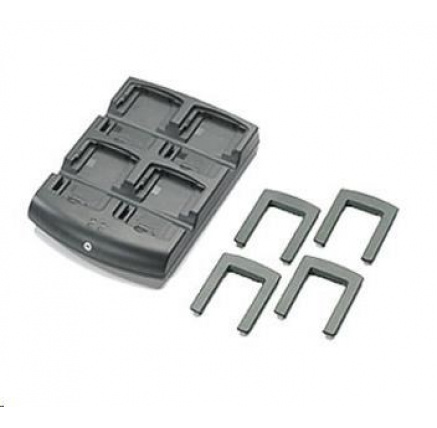 Zebra baterie charging station, 4 slots Zebra baterie charging station, 4 slots