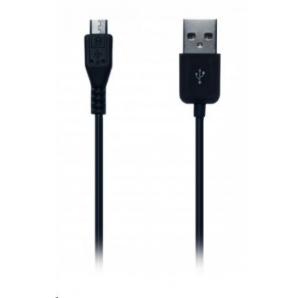 CONNECT IT Kabel microUSB (Samsung/HTC kompatibilní) 1m pro telefon, černý CONNECT IT Kabel microUSB (Samsung/HTC kompatibilní) 1m pro telefon, černý