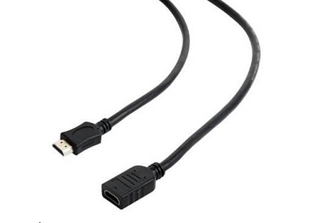 GEMBIRD Kabel prodlužovací HDMI - HDMI 4,5m (zlacené konektory, stíněný)