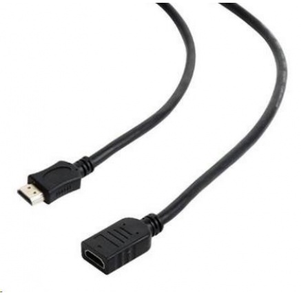 GEMBIRD Kabel prodlužovací HDMI - HDMI 4,5m (zlacené konektory, stíněný)