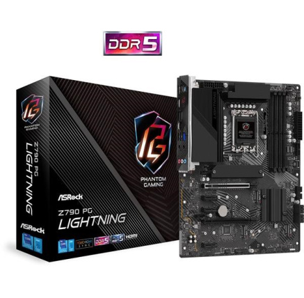 ASRock MB Sc LGA1700 Z790 PG LIGHTNING, Intel Z790, 4xDDR5, 1xHDMI