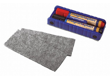 Popisovače, stěrka s držákem - Start sada Magnetoplan BASIC Popisovače, stěrka s držákem - Start sada Magnetoplan BASIC