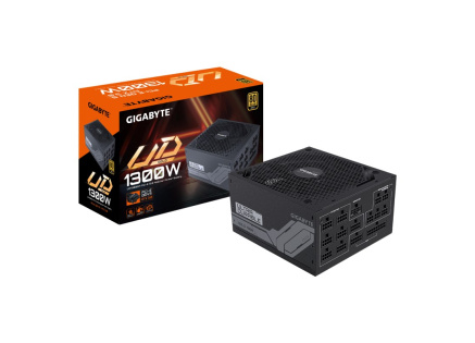 GIGABYTE zdroj UD1300GM PG5, 1300W, 80+ Gold, 140mm fan GIGABYTE zdroj UD1300GM PG5, 1300W, 80+ Gold, 140mm fan