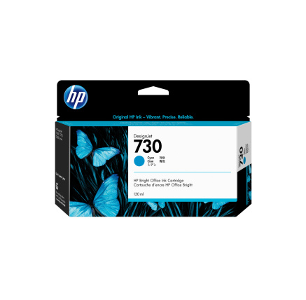 HP 730 130-ml Cyan Ink Cartridge