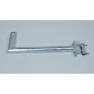 Držák antény na balkón, žárový zinek, délka 50cm