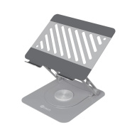 C-TECH Stojan na notebook Quallis NTS-200, do 16", nastavitelný, kovový