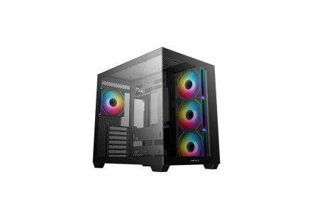 DEEPCOOL Case CG530 4F, ATX, Průhledná bočnice, černá