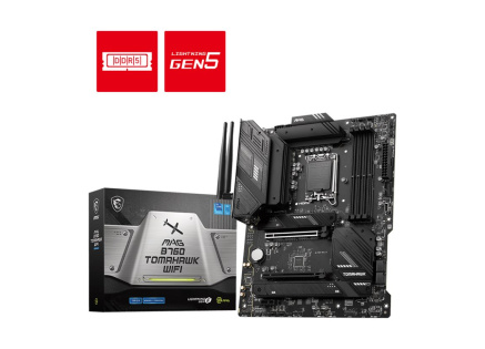 MSI MB Sc LGA1700 MAG B760 TOMAHAWK WIFI, Intel B760, 4xDDR5, 1xDP, 1xHDMI, WI-FI