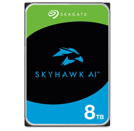 SEAGATE HDD 8TB SKYHAWK AI, 3.5", SATAIII, 7200 RPM, Cache 256MB SEAGATE HDD 8TB SKYHAWK AI, 3.5", SATAIII, 7200 RPM, Cache 256MB