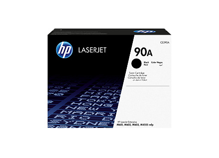 HP 90A Black LJ Toner Cart, CE390A (10,000 pages)