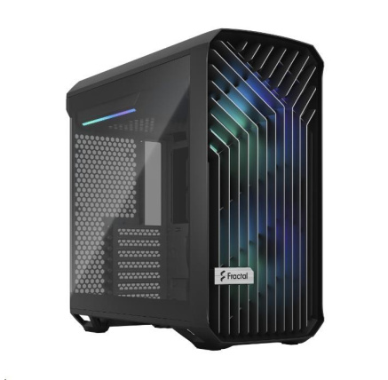 FRACTAL DESIGN skříň Torrent Compact RGB Black TG Light Tint, USB 3.1 Type-C, 2x USB 3.0, bez zdroje, E-ATX